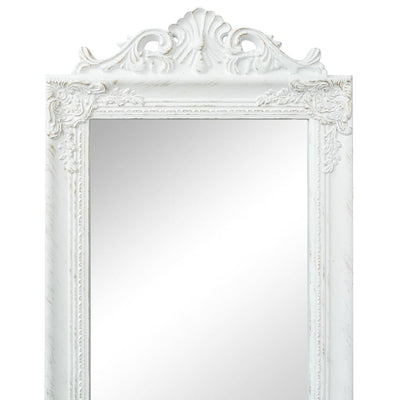 Vidaxl Mirror Style barocco distaccato 160x40 cm bianco