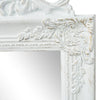 Vidaxl Mirror separado estilo barroco 160x40 cm blanco