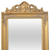 VIDAXL Specchio distaccato barocco 160x40cm oro