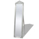 Vidaxl Mirror separado Barroque 160x40 cm de plata
