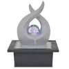Fontana interna Vidaxl con illuminazione a LED POLYRESINA