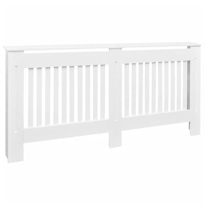 Vidaxl Radiatorom Construction White MDF 172 cm