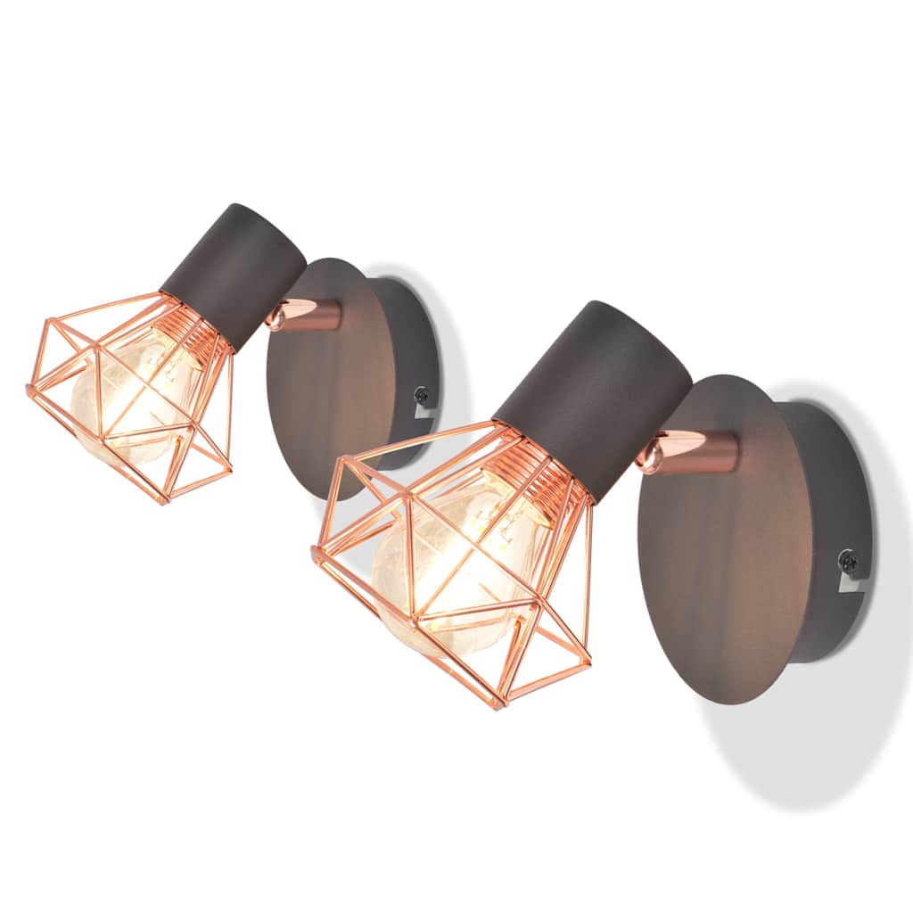 Lampade a parete Vidaxl 2 ST con LED 8 W
