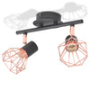 Lampada a soffitto Vidaxl con 2 LED 8 W