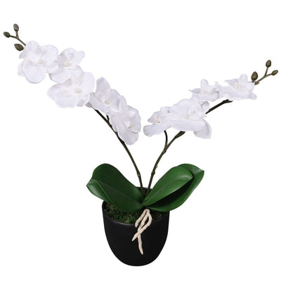 Vidaxl Orchid per piante artificiali con pentola da 30 cm