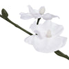 Vidaxl Orquídea de planta artificial con maceta de 30 cm de blanco