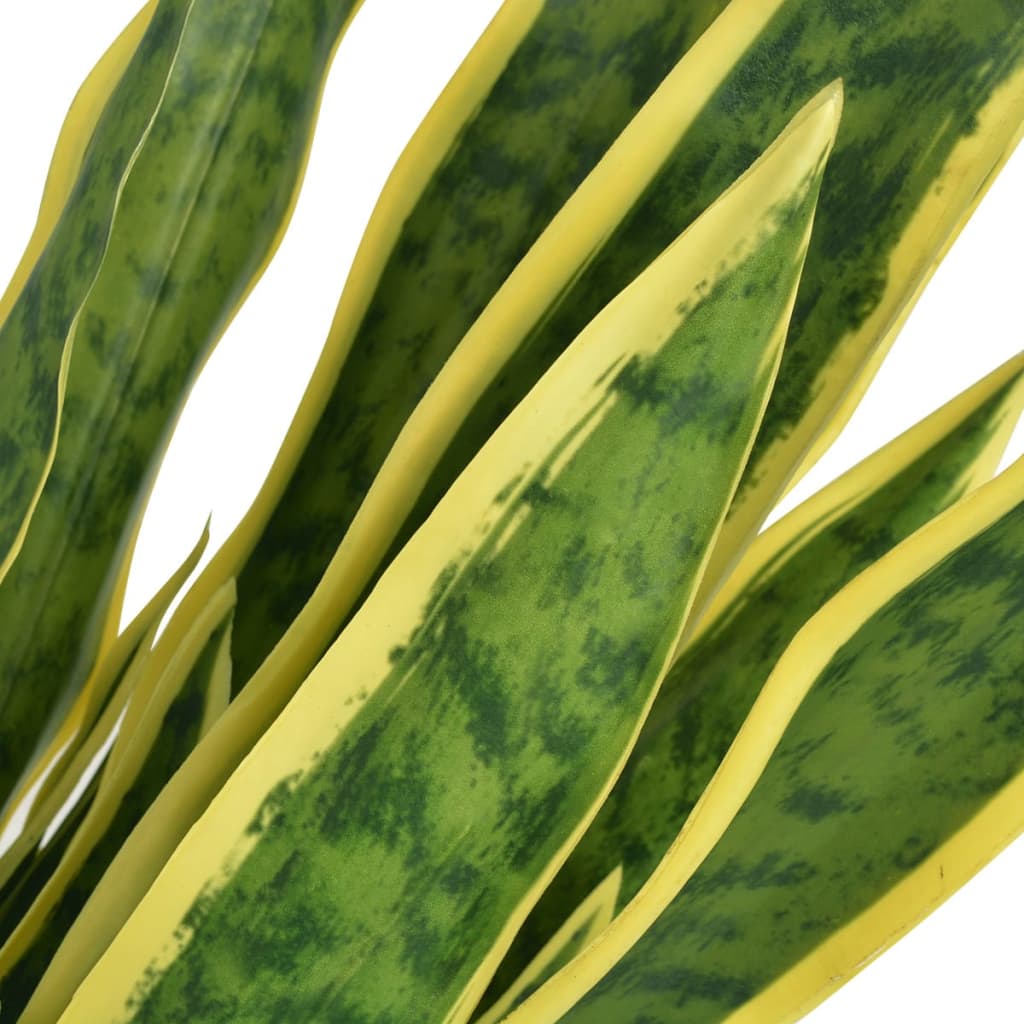 Vidaxl Art Sanseveria Plant con pentola verde 65 cm