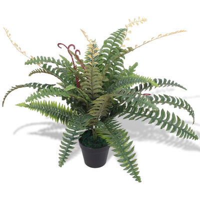 Planta de navegación de arte de Vidaxl con maceta de 60 cm verde