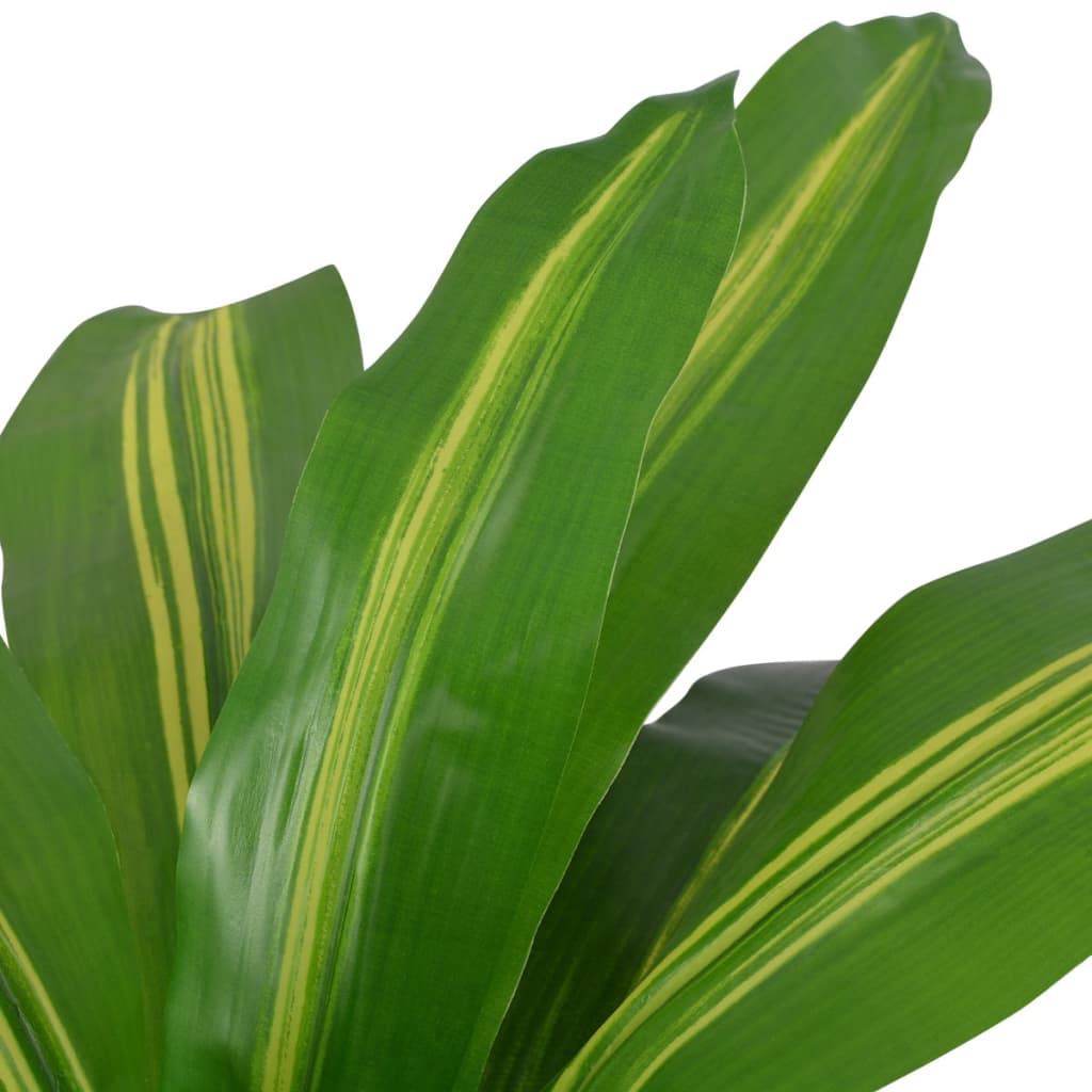 Vidaxl kunst dracena plant met pot 90 cm groen