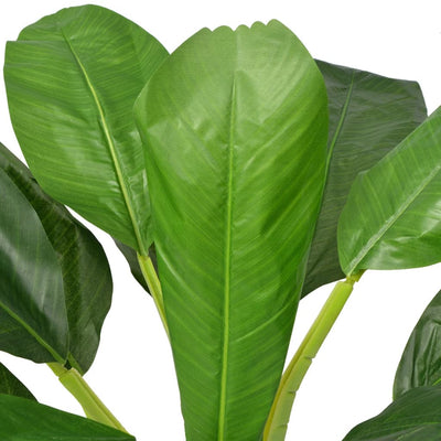 Vidaxl Art Banana Tree Plants con pentola di 150 cm verde