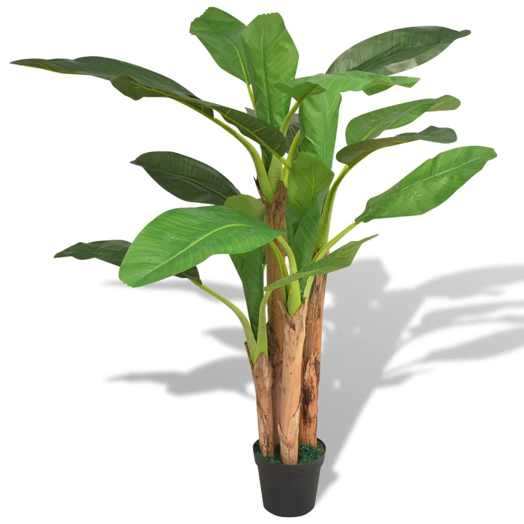 Vidaxl Art Banana Tree Piante con pentola 175 cm Verde