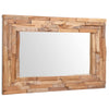 Vidaxl Mirror decorativo Rectangular 90x60 cm de madera de teca
