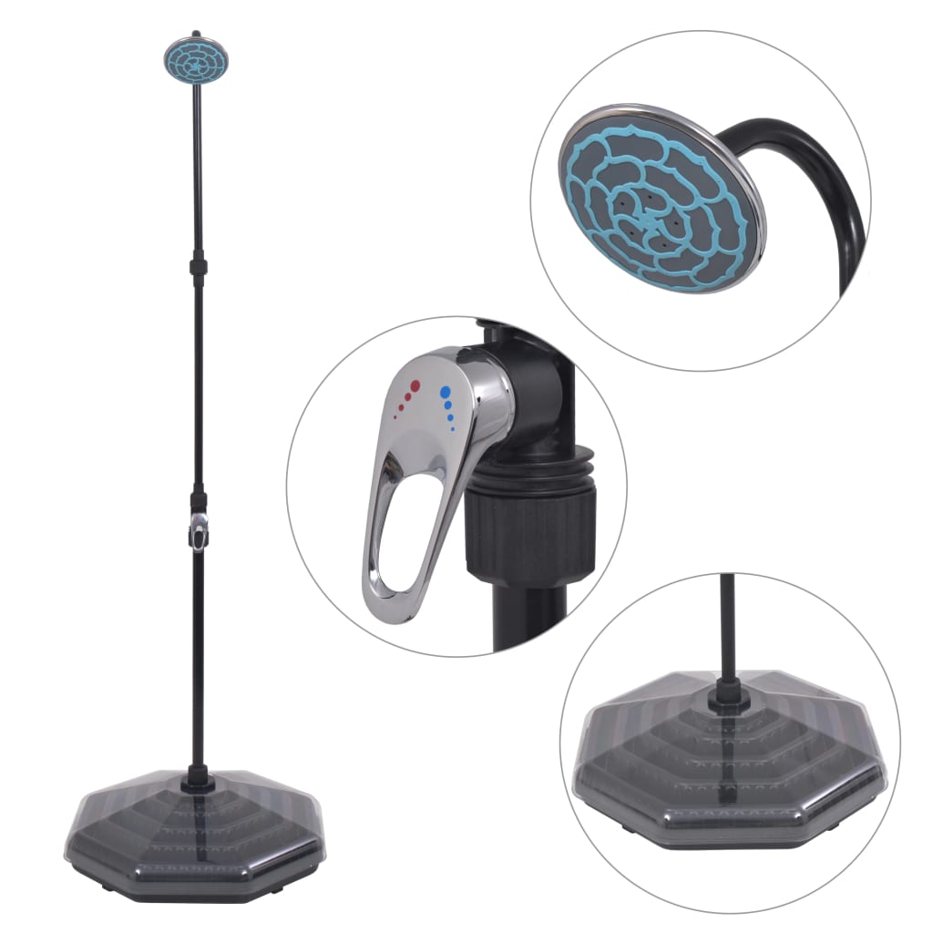 Vidaxl solar douche 20 l aluminium hdpe