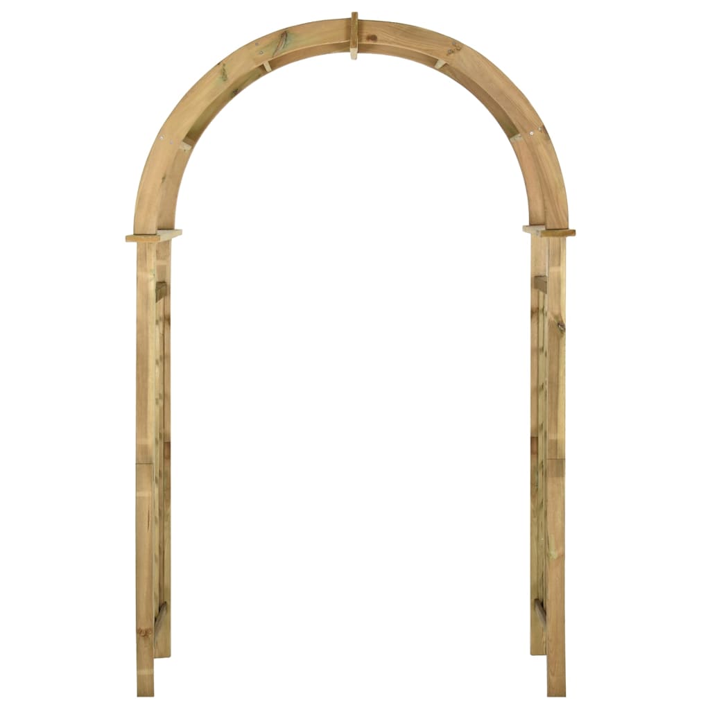 Vidaxl Garden Arch Impragato Pine Wood Green