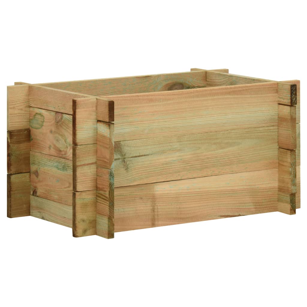 Casella di pianificazione di Vidaxl 40 cm Pine impregnato