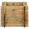 Casella di pianificazione di Vidaxl 40 cm Pine impregnato