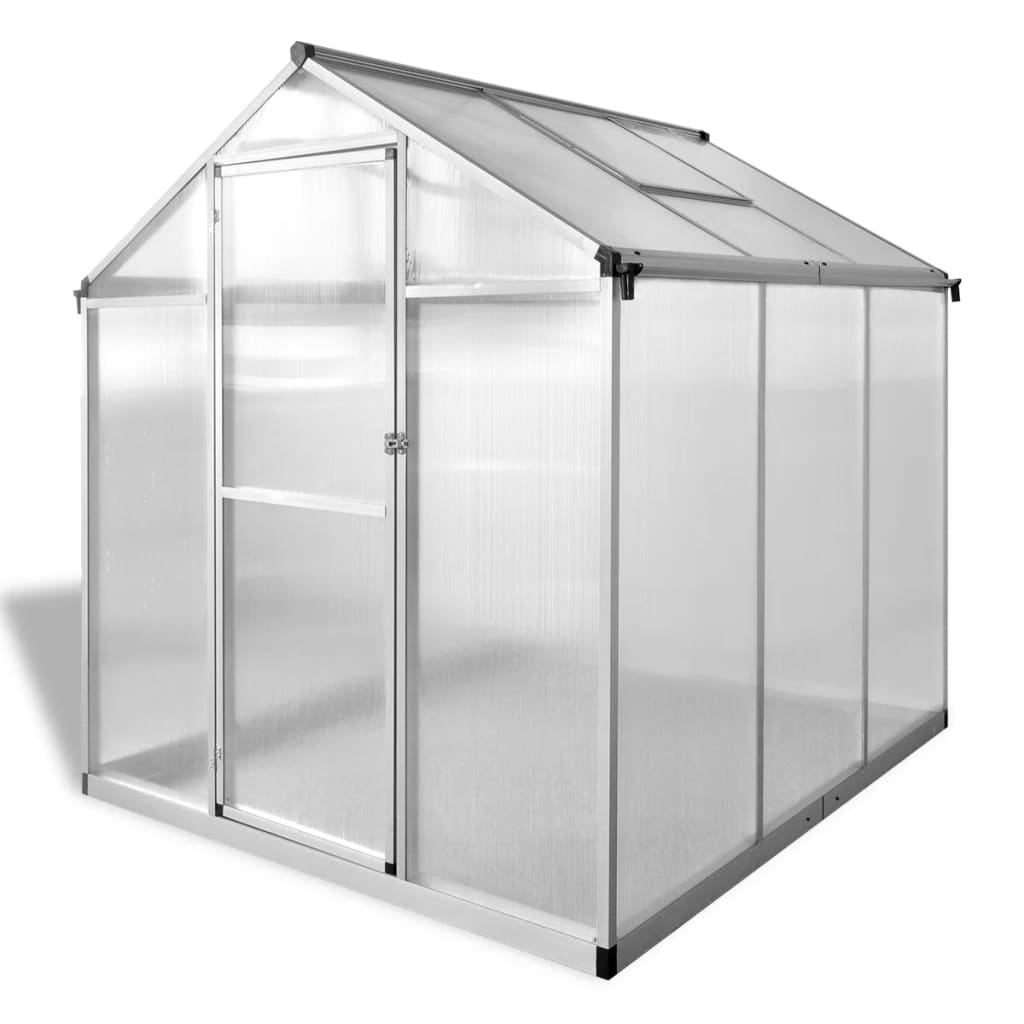 Vidaxl Tuinkas 3,46 m² Alluminio rafforzato
