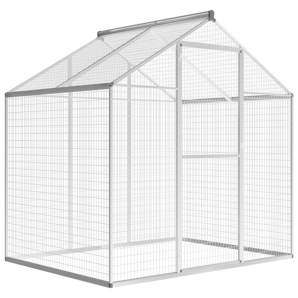 Vidaxl volière 178x122x194 cm aluminium