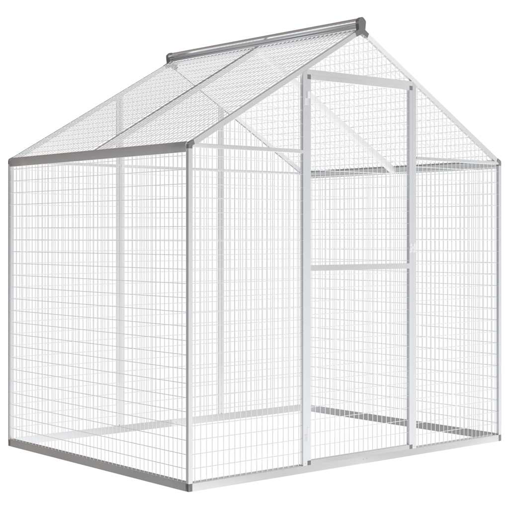 Vidaxl Aviary 178x122x194 cm de aluminio