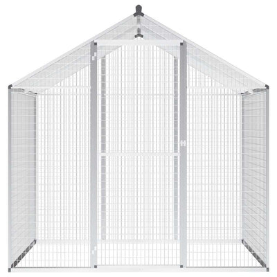 Vidaxl volière 178x122x194 cm aluminium