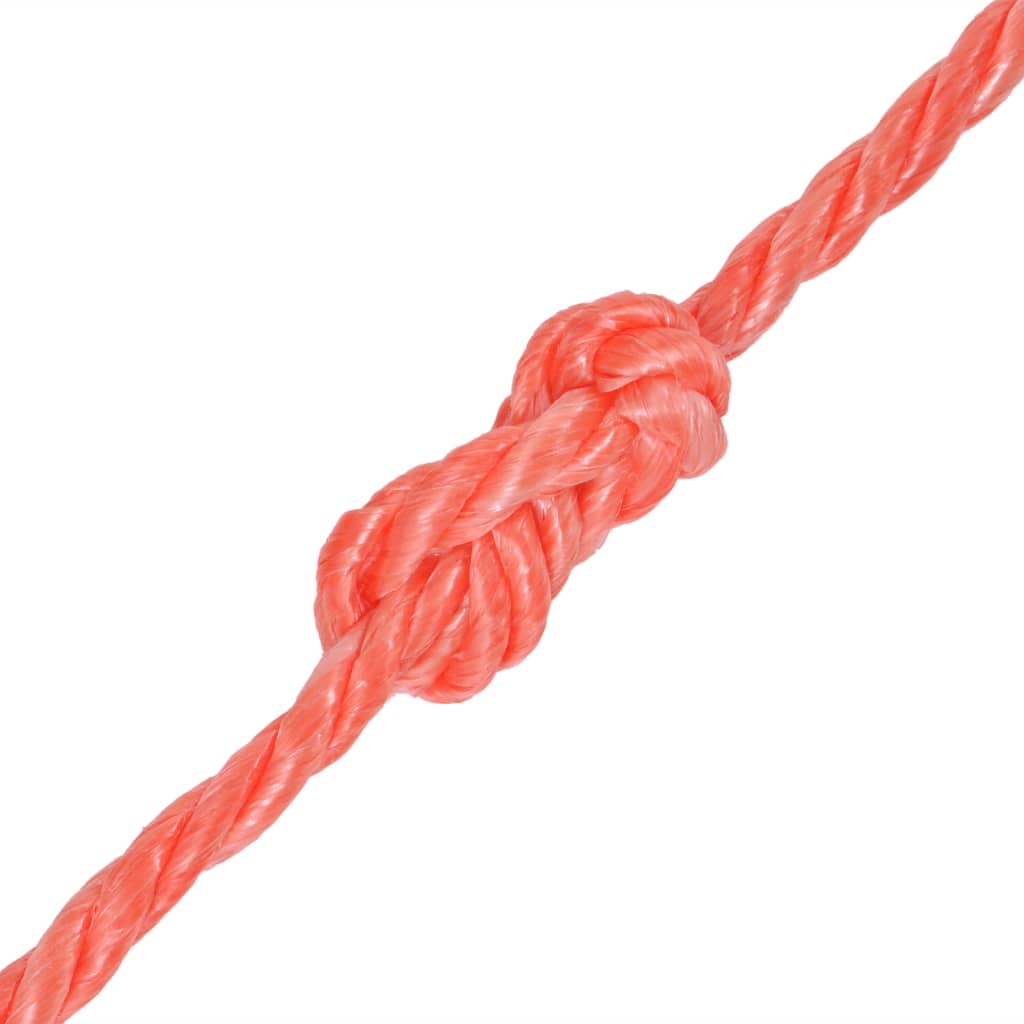 Vidaxl Rope Twisted 12 mm 100 m Polypropilene Orange