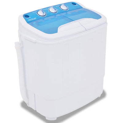Vidaxl Mini Washing Machine con doppio tamburo 5,6 kg
