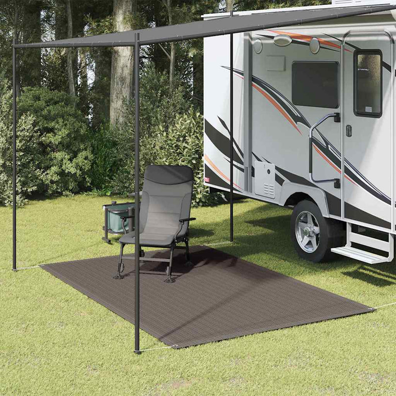 Alfombra de carpa Vidaxl 250x300 cm antracita