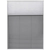 Vidaxl Raamhor Prissé con appropriazione indebita di alluminio 60x80 cm