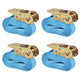 Pneumatici Vidaxl Span 0,8 TON 6MX25mm Blue 4 PCS