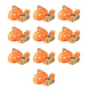 Pneumatici Vidaxl Span 0,4 TON 6MX25mm Orange 10 PCS