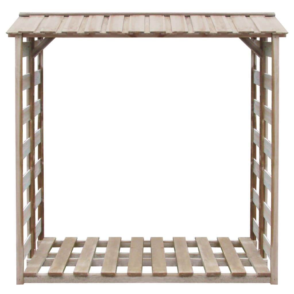 Almacenamiento de Firewood Vidaxl 150x90x176 cm Pine impregnado