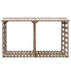 Almacenamiento de Firewood Vidaxl 300x90x176 cm Pine impregnado