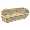 Plantador Vidaxl elevado 100x40x31 cm de madera de pino impregnada