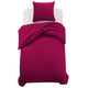 Set copripiumino Vidaxx 155x220 80x80 cm bordeaux