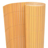 Vidaxl Garden Fencing Doble -lado de 90x300 cm PVC Amarillo