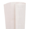 Vidaxl Garden Fencing Doble -lado de 90x500 cm blanco