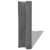 VIDAXL GARDEN SCENCING DOPPIO -CIDE 90x500 cm Grigio PVC