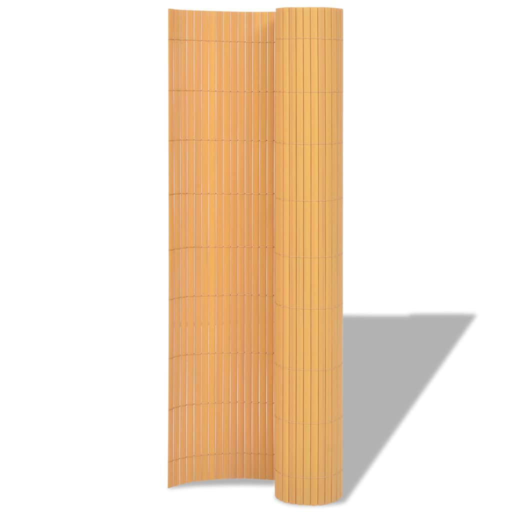 Vidaxx valla de jardín amarilla 150 x 500 cm PVC