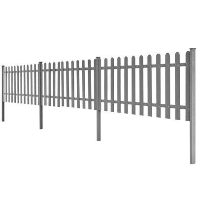 Vidaxl Fence con post 3 PCs 600x60 cm HKC