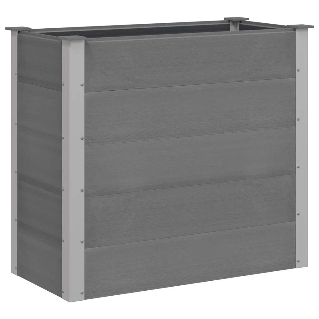 Vidaxl Planning Box elevado 100x50x91 cm HKC Gray