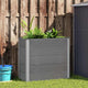 Vidaxl Planning Box elevado 100x50x91 cm HKC Gray