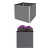 Vidaxl Planning Box elevado 100x100x91 cm HKC Gray