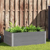 Vidaxl fioriera raccolta 150x100x54 cm HKC Grey
