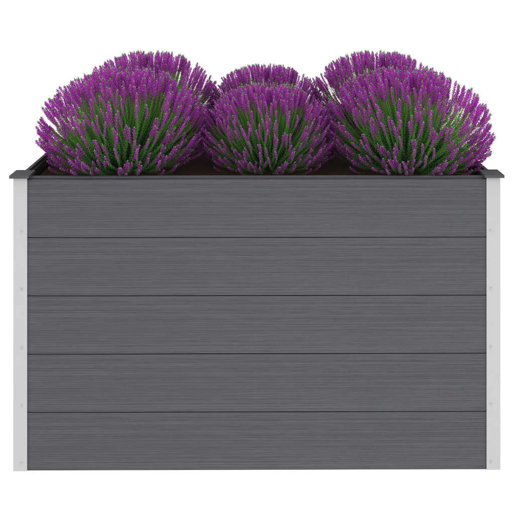 Vidaxl fioriera raccolta 150x100x91 cm HKC Grey