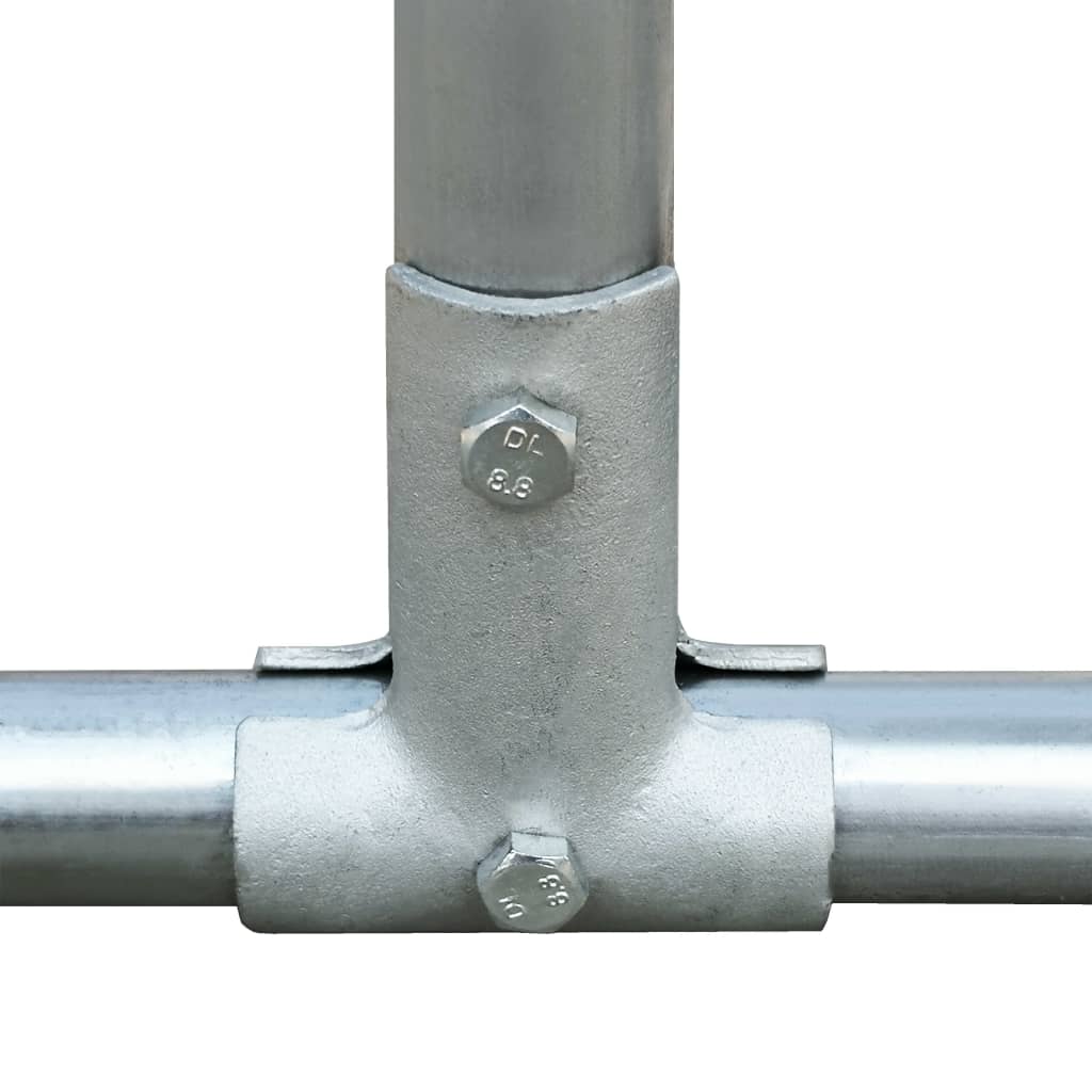 Vidaxl Buitenhok para pollos 2x2x1.92 M de acero galvanizado