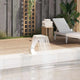 Vidaxl Fuente de piscina 64x30x52 cm de acero inoxidable de color plateado