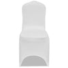 Vidaxl stoelhoezen stretch wit 100 st
