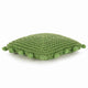 Cuscino scozzese Vidaxx intrecciato con cuscino in cotone verde 50 x 50 cm