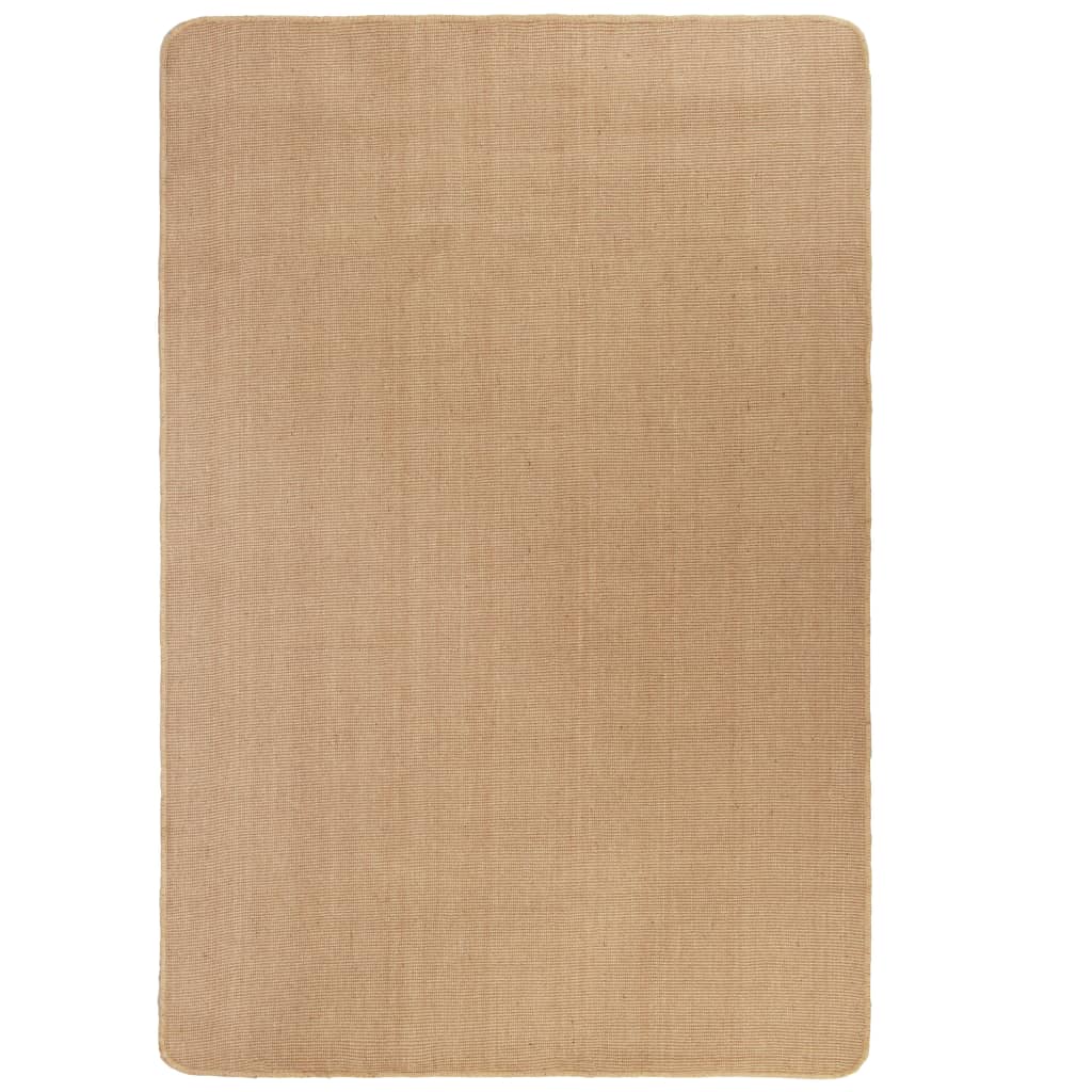 Alfombra Vidaxl con ye de látex 70x130 cm yute, por supuesto