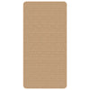 Alfombra Vidaxl con ye de látex 80x160 cm Jute, por supuesto
